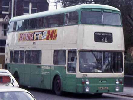 Roe Leyland Atlantean Leeds panoramic